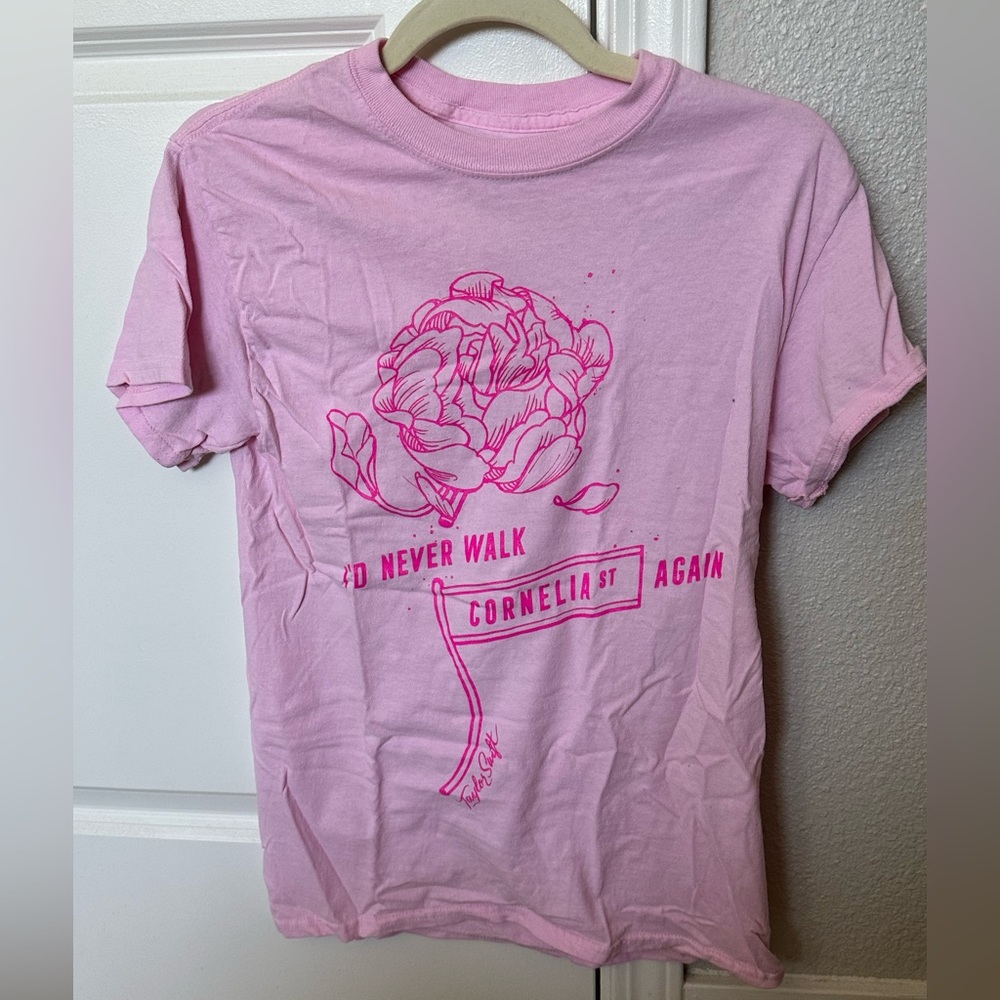 “I’d never walk Cornelia Street again” tee
Taylor Swift official merch